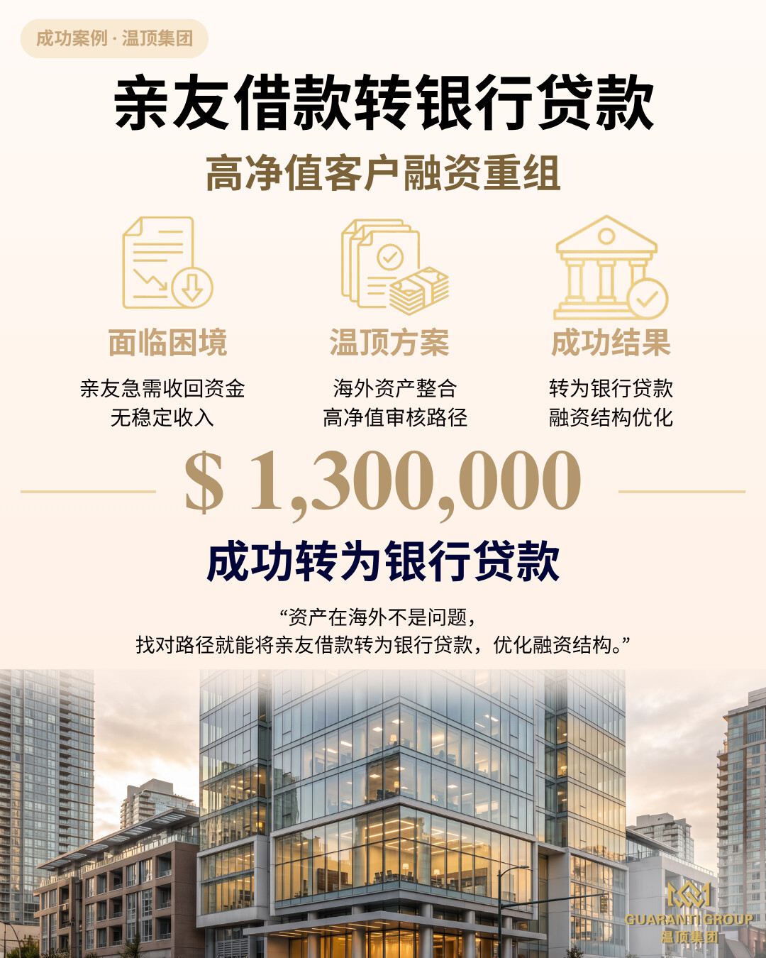 夫妻暂无工作收入,130万亲友借款如何转回银行?