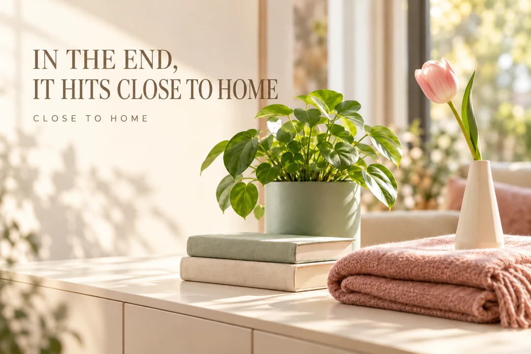 A warm home setting underscores how rate decisions can affect mortgage holders
