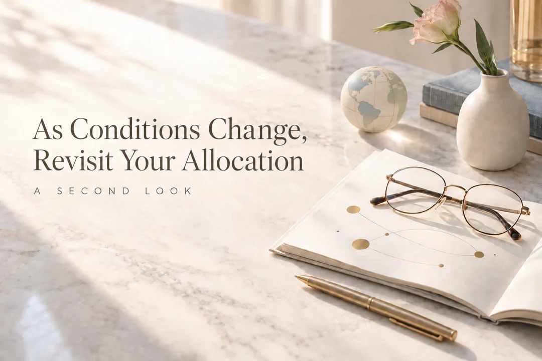A changing environment is a reason to take a second look at asset allocation