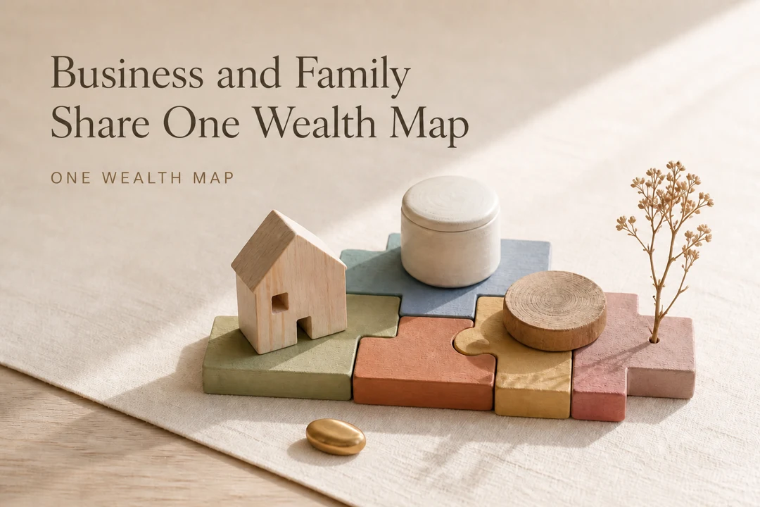 Corporate wealth, personal wealth and the family’s future belong on one wealth map