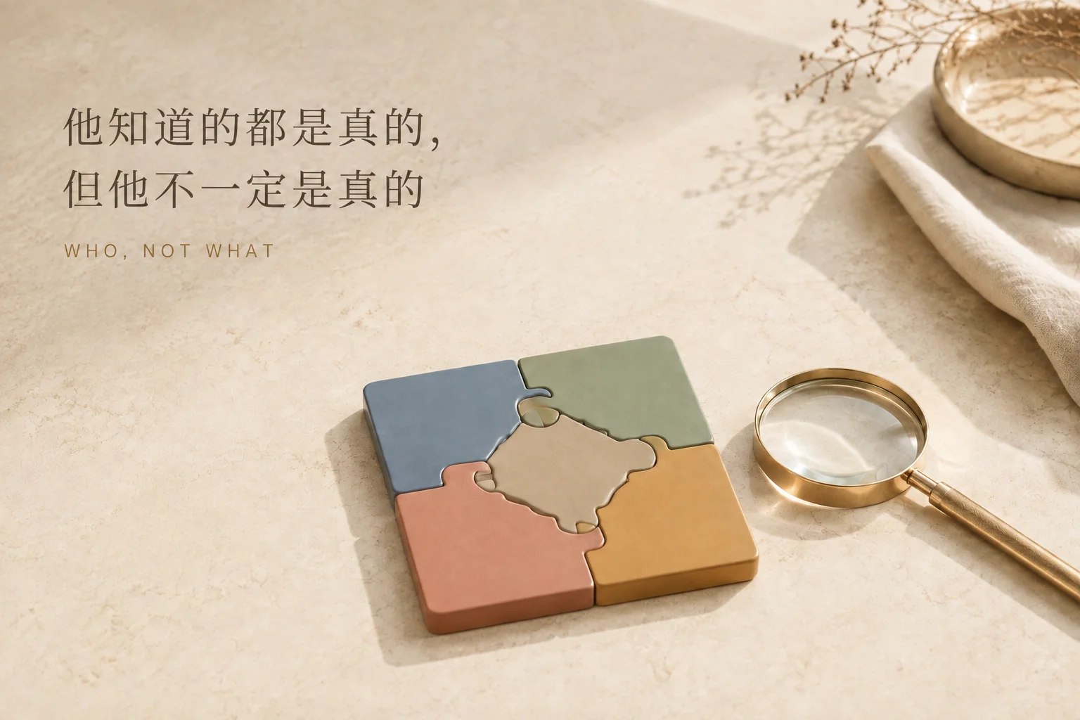 他知道的都是真的，但他不一定是真的：真实信息不等于真实身份
