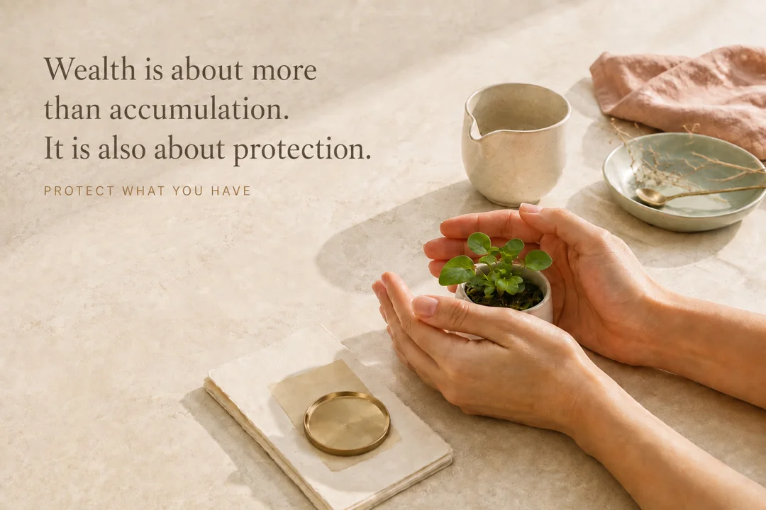 Wealth is about more than accumulation. It is also about protection.
