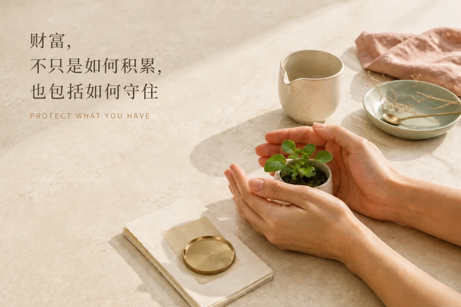 财富不只是如何积累，也包括如何守住