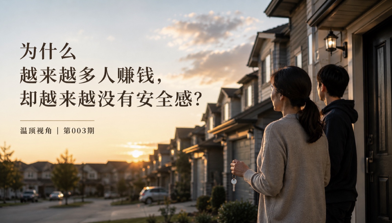 为什么越来越多人赚钱，却越来越没有安全感？