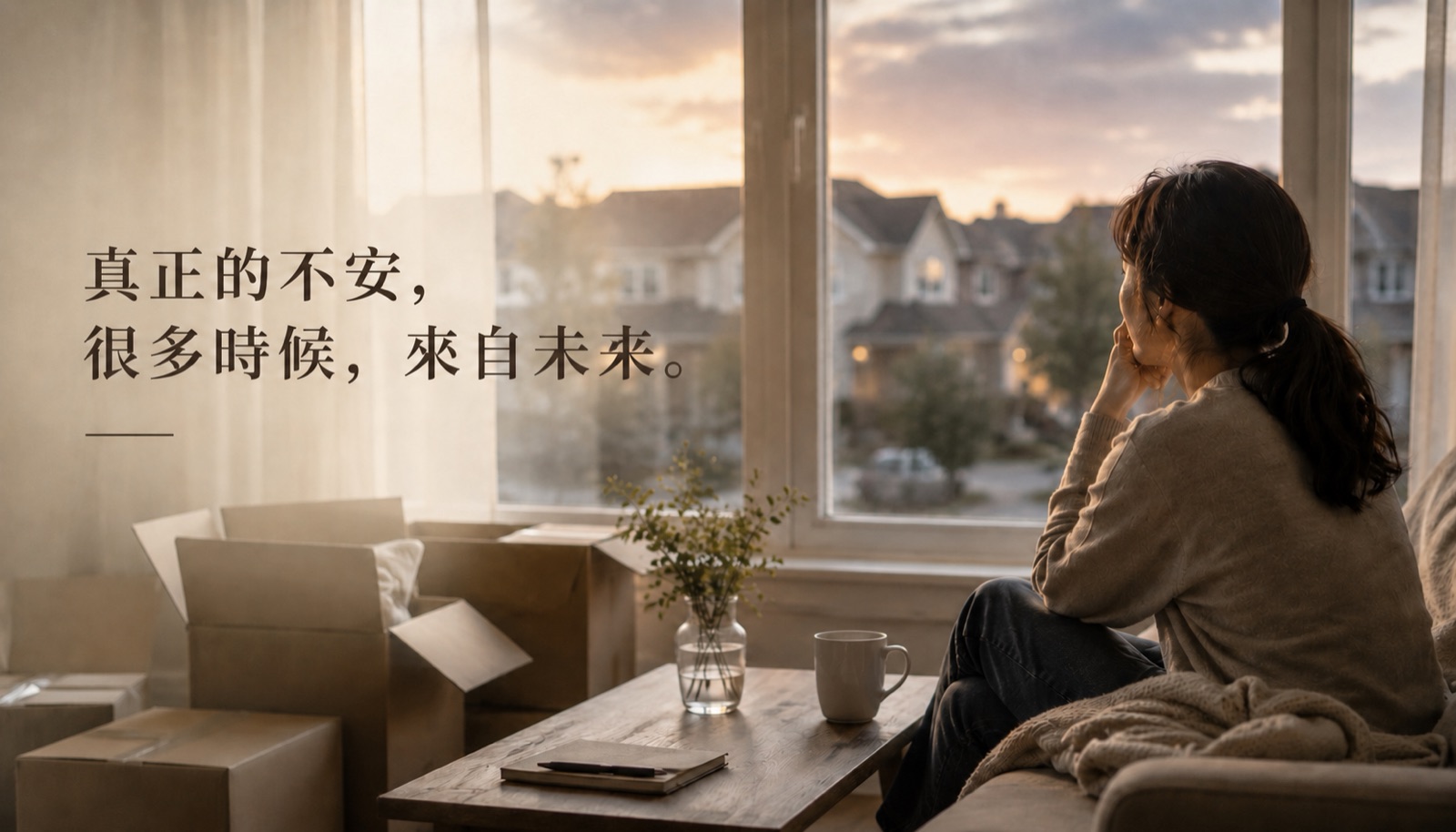 真正的不安，很多時候，來自未來