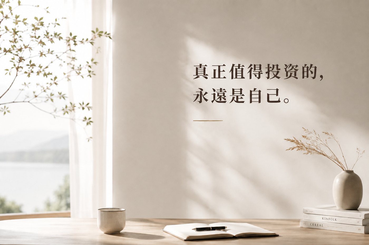 真正值得投資的，永遠是自己