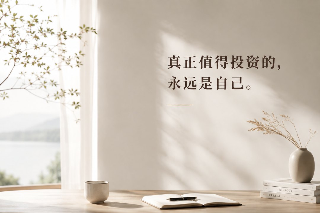 真正值得投资的,永远是自己