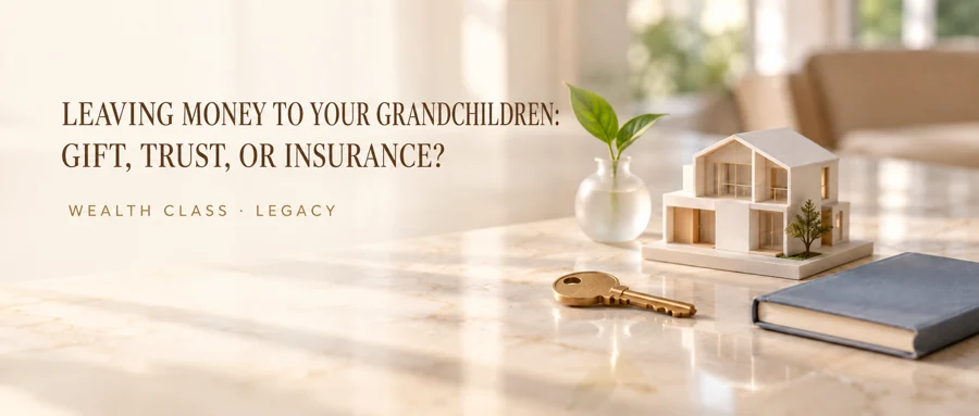 Leaving money to your grandchildren: gift, trust or insurance?