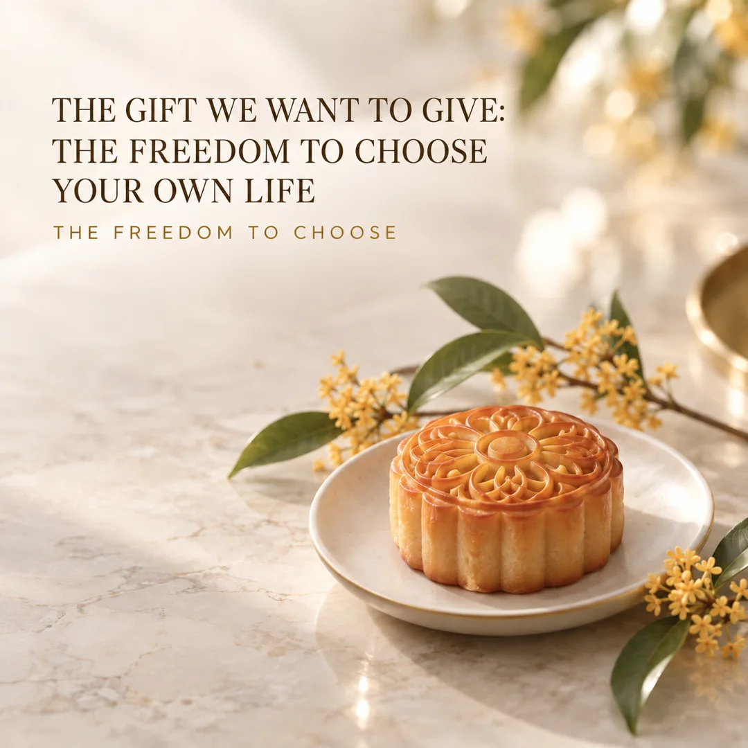 The gift we hope to give is the freedom to choose one’s own life