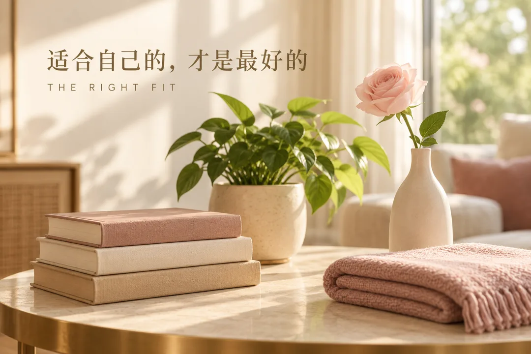 温暖家居中的书本与花,呼应适合家庭计划的房贷选择
