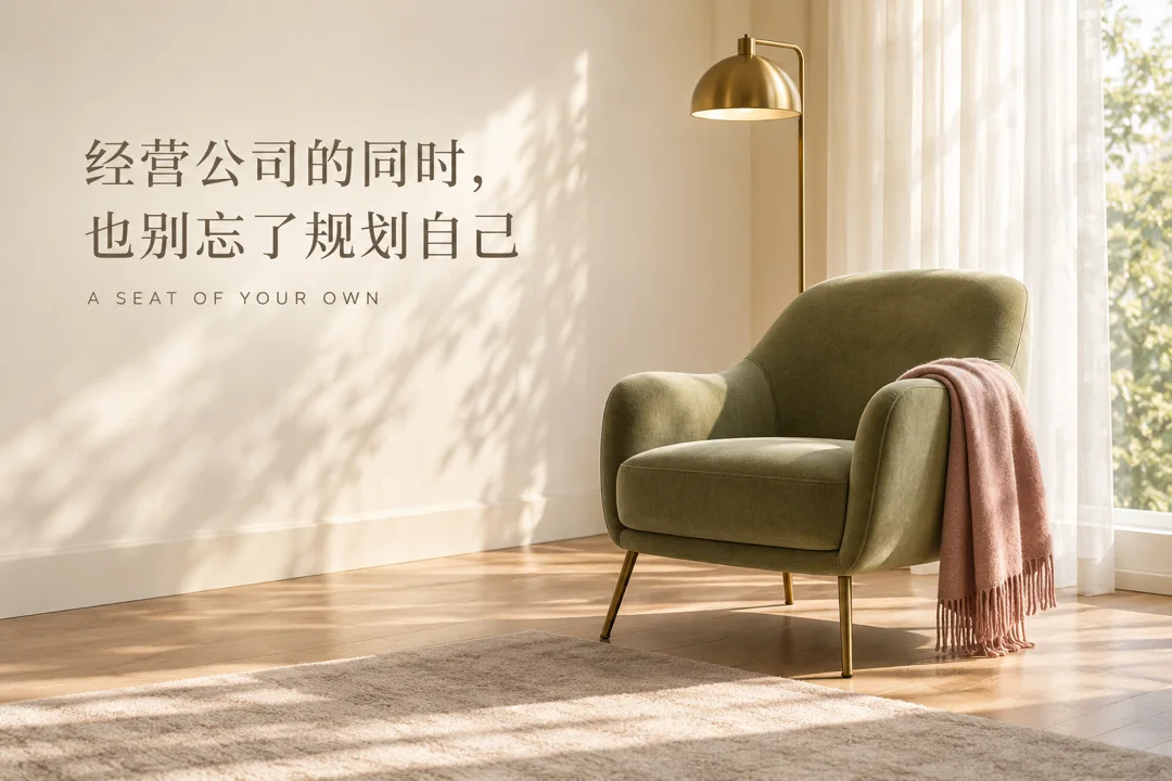 经营公司的同时，也别忘了规划自己