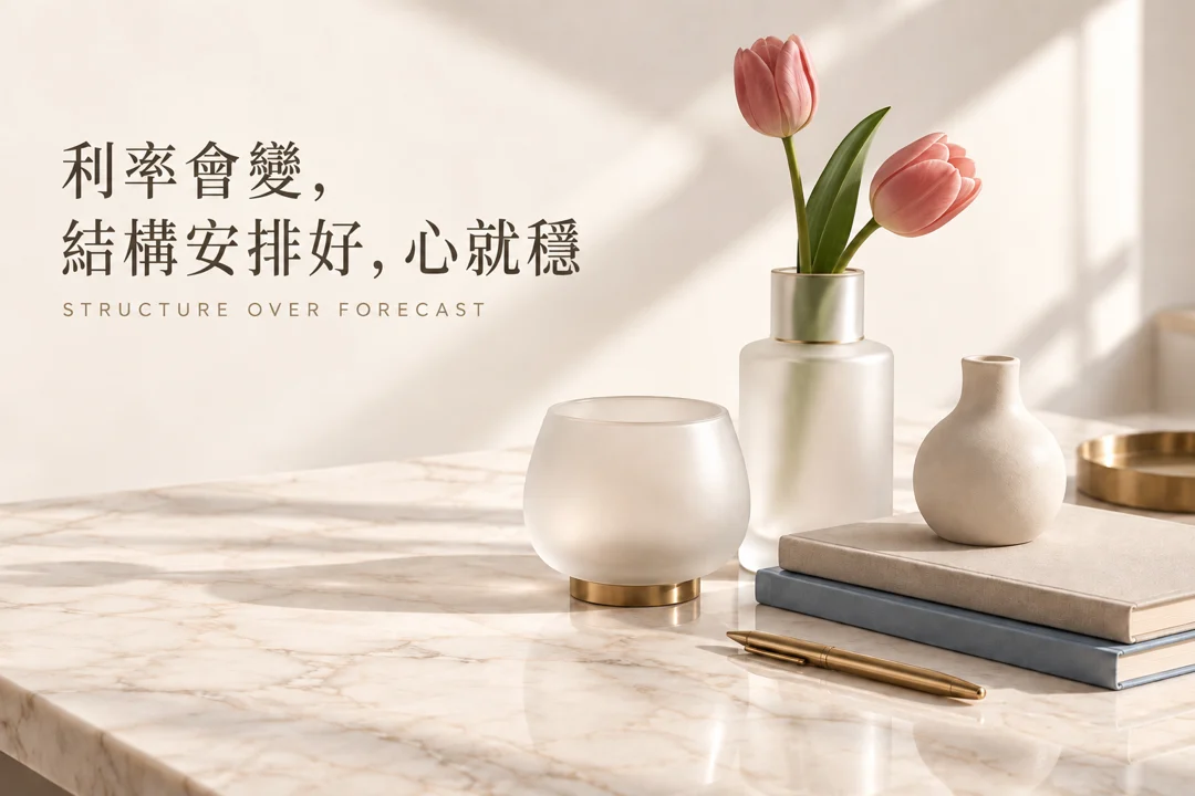 利率會變，家庭財務結構比猜測下一次利率更重要