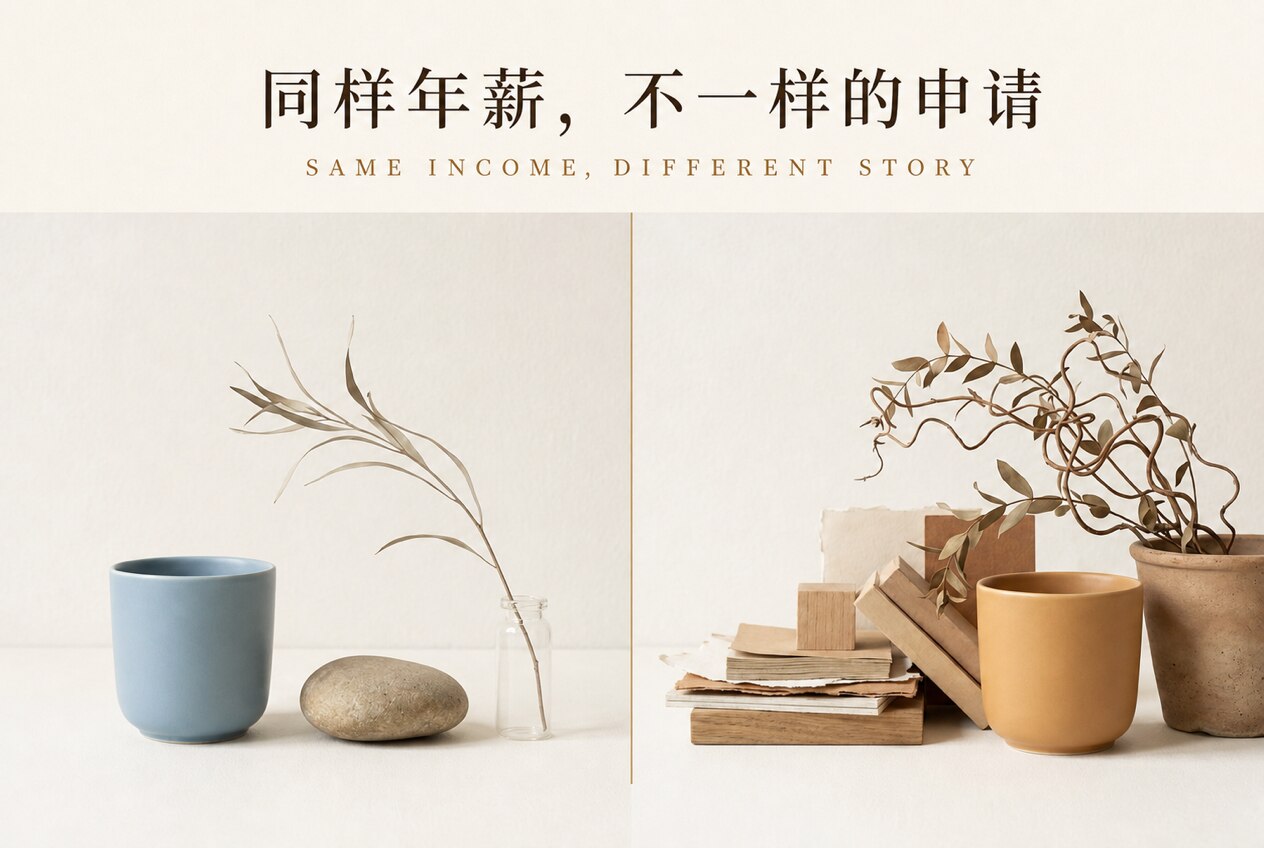 同样年薪，不一样的贷款申请